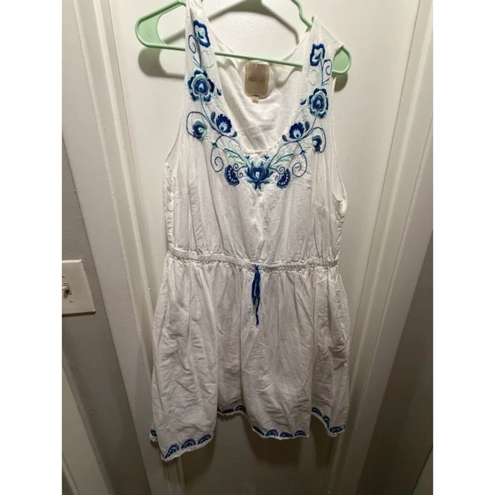ModCloth 2X White Dress